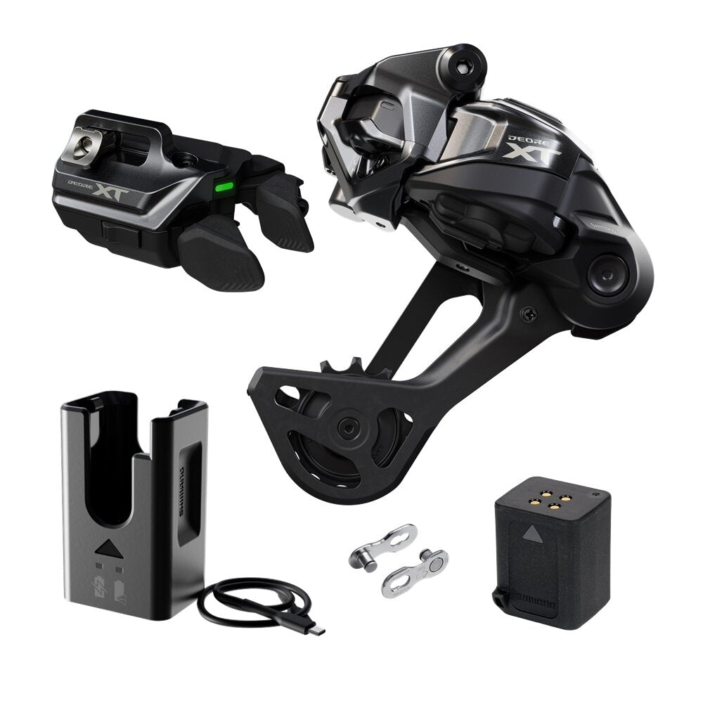 SHIMANO GP-M8250 Di2 Drive Train Kit XT RD-M8250-SGS, BT-DN320, EC-DN100, SW-M8250IR I-SPEC EV